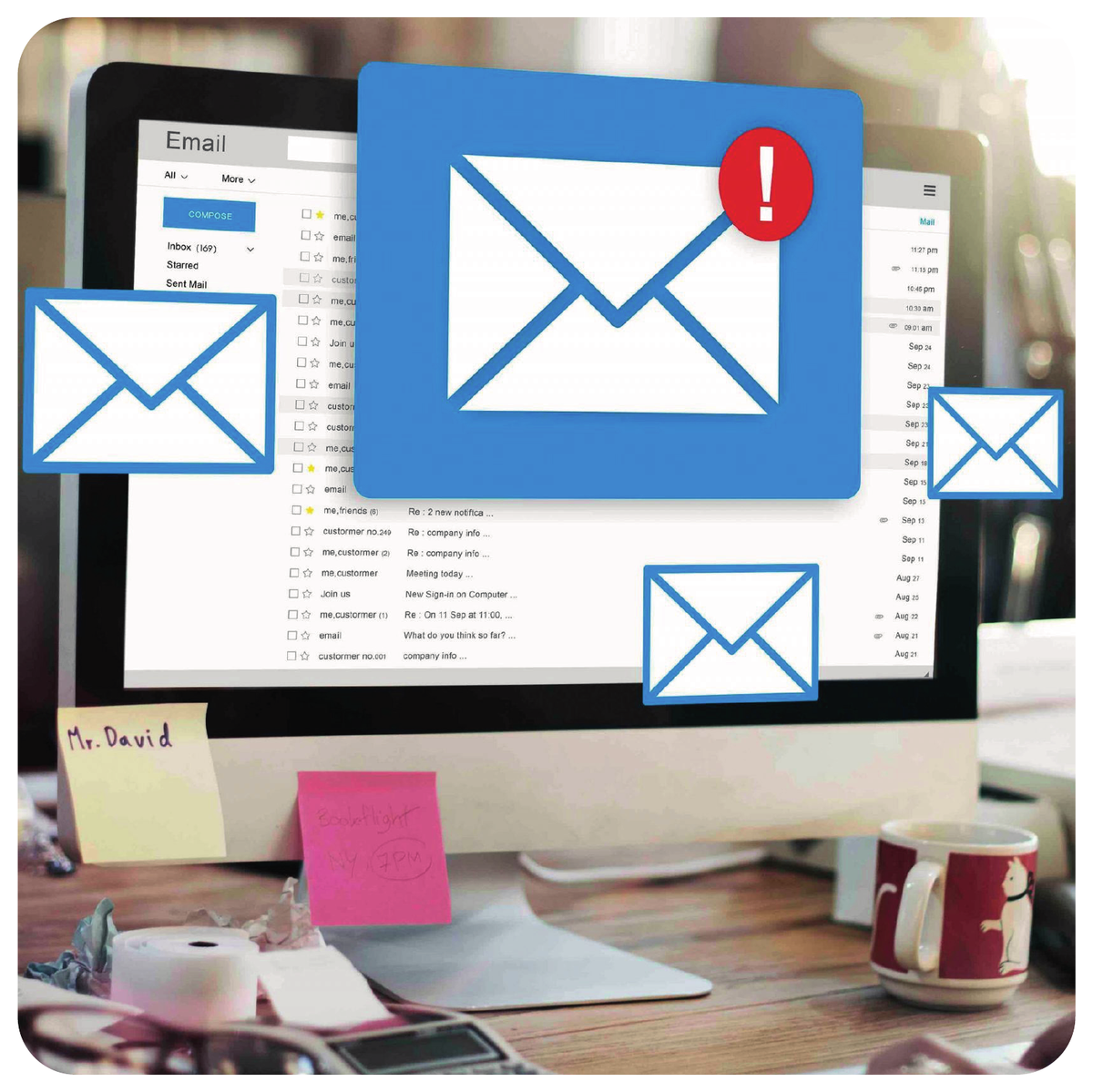 AI-Powered Mail Management project visual