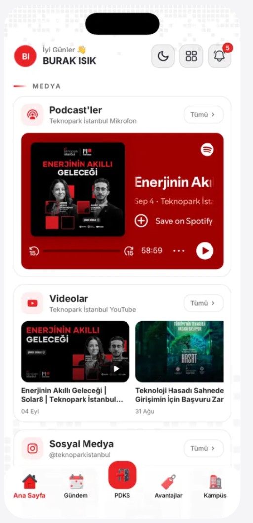 Medya ve içerik akışı