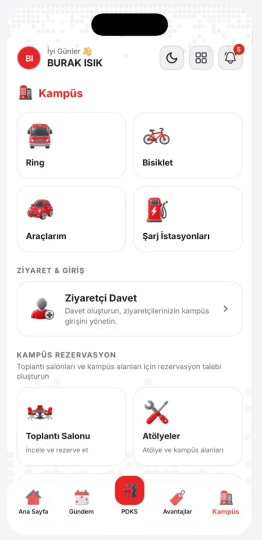 Kampüs servisleri
